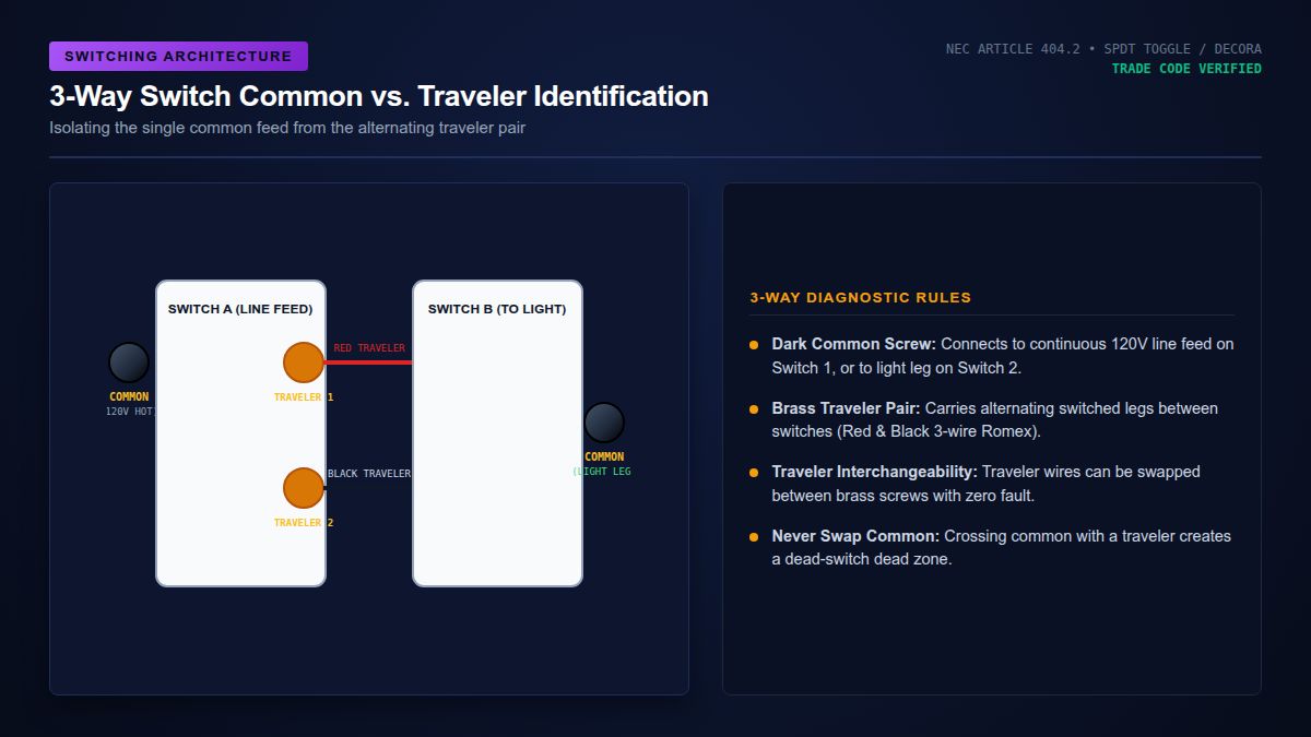 3-Way Switch Traveler Identification
